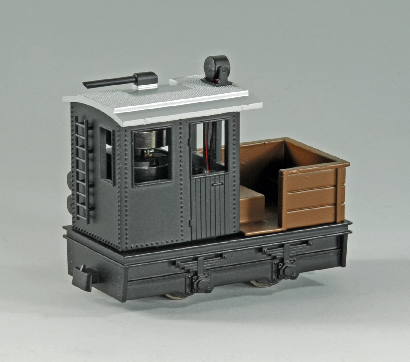 Minitrains 2001 Bauzug-Lok schwarz