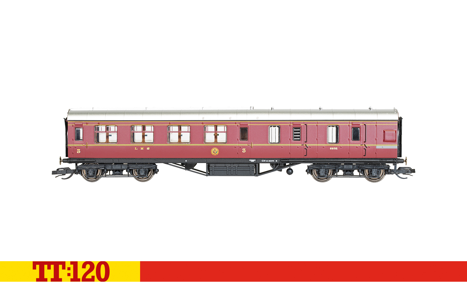 TT4009A LMS 57' Brake Third 5832 Era 3