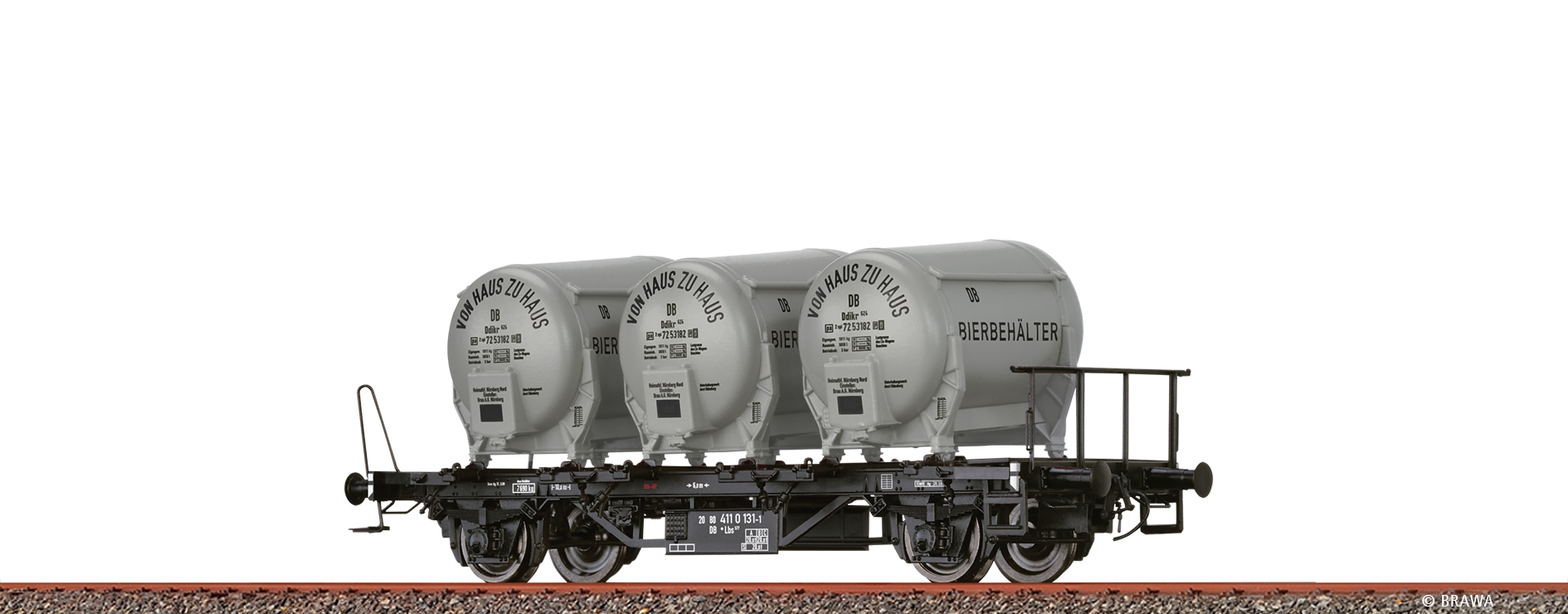 Brawa 50607 DB Behältertrgwg.Lbs577 "Von Haus." Ep.4