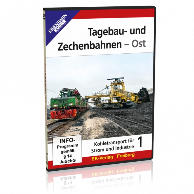 8433 DVD - Tagebau- und Zechenbahnen - Ost