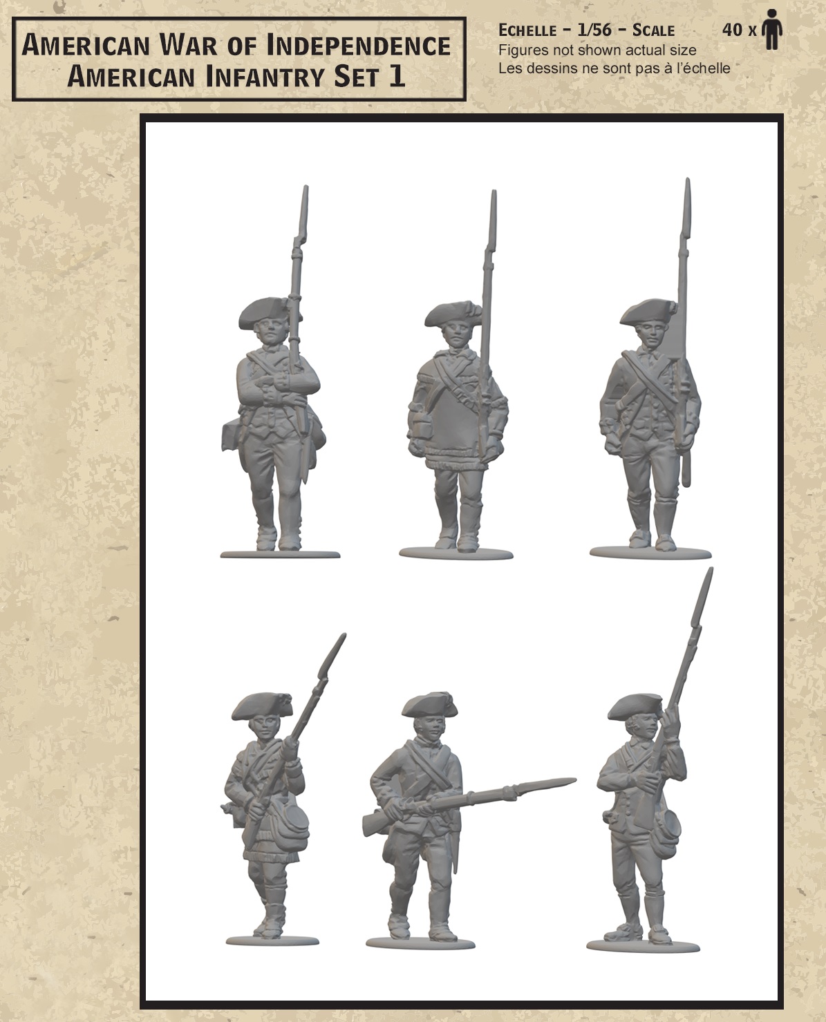 HäT - Hat Toy Soldiers 2003 Amerikanische Infanterie Set 1