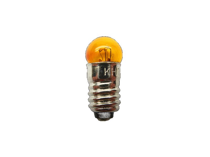 50270 E5.5 Glühlampe 6mm Kopf gelb 19V 60mA