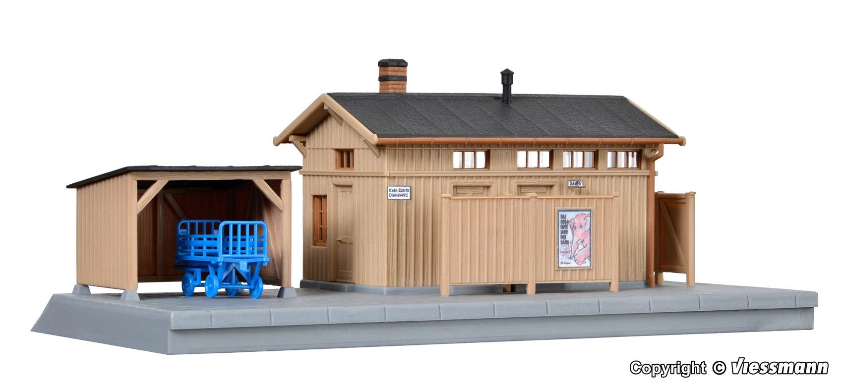 Kibri 39349 Nebengebäude mit Schuppen