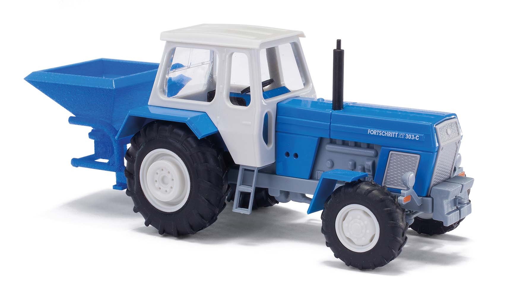 42858 Traktor Fortschritt ZT 303 mit Düngemit.