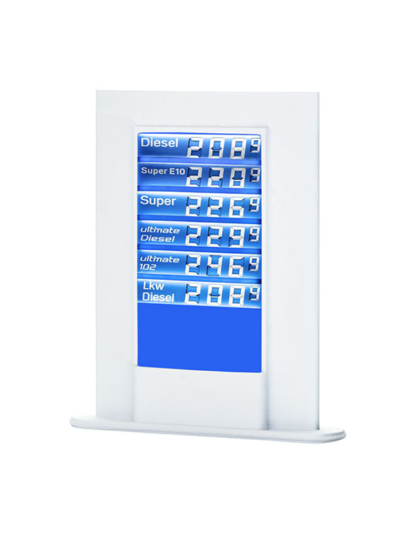 1396 H0 ARAL LCD Preisanzeige, zwe