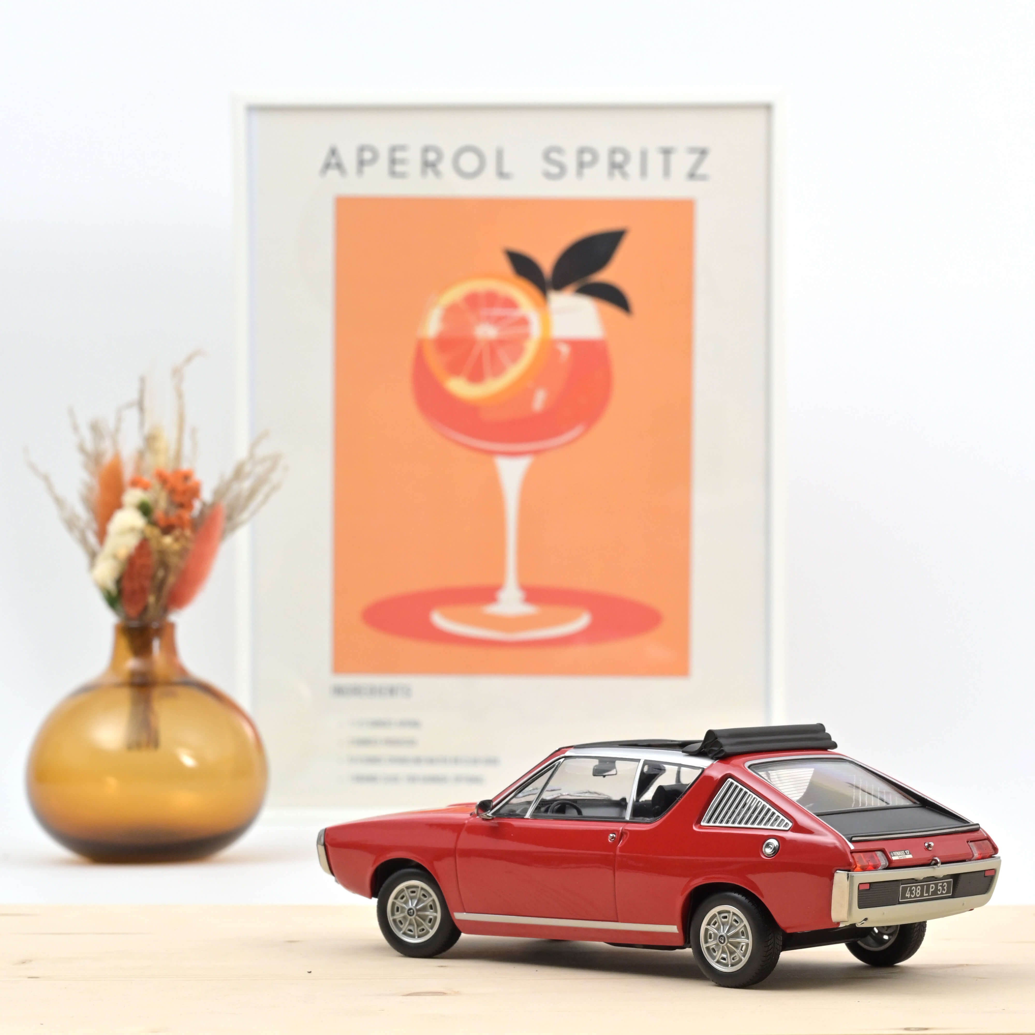Norev 185371 Renault 17 Gordini Découvrable rot 1975