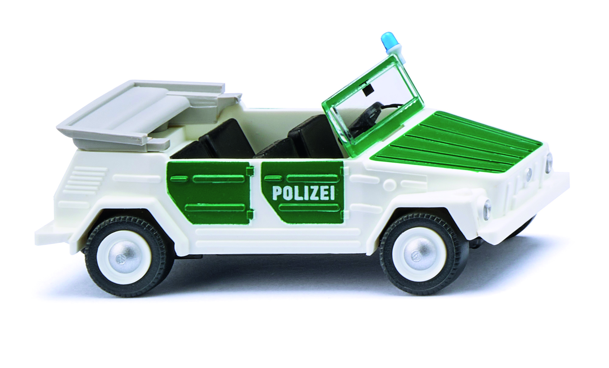 004047 VW 181 (offen) Polizei weiß/grün