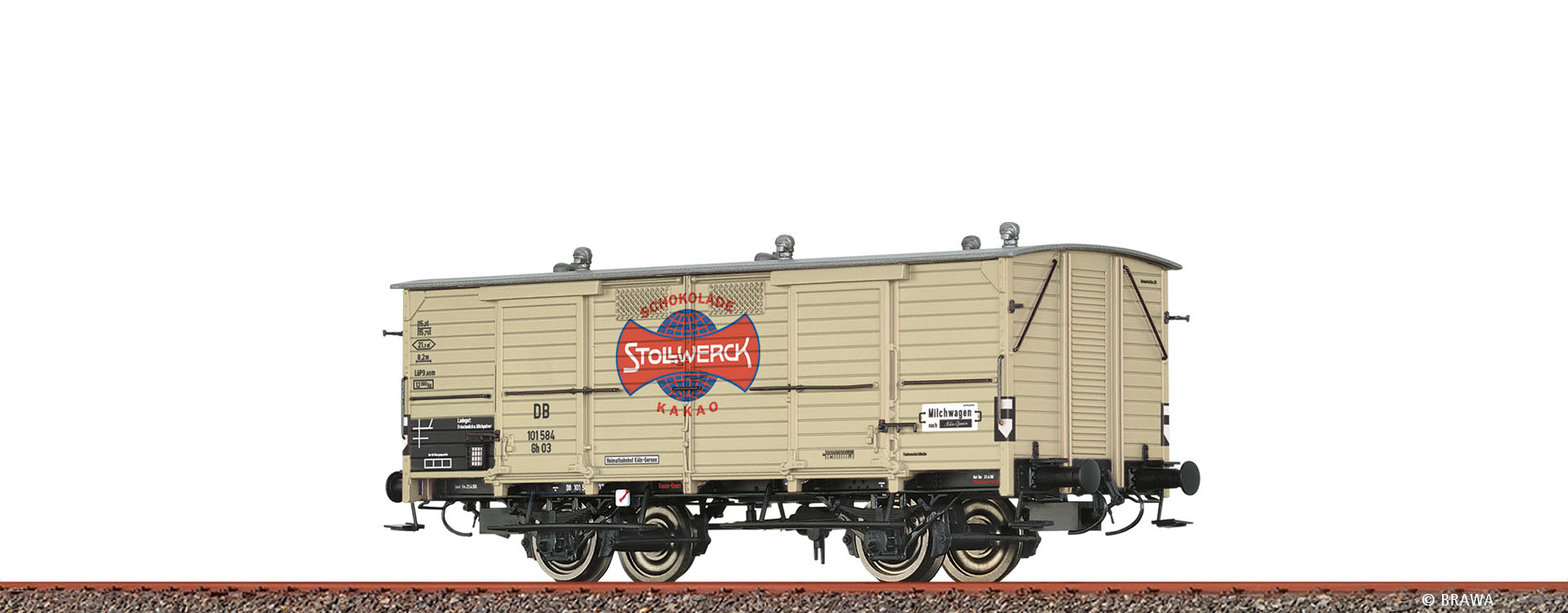 50355 DB Milchwagen Gh 03 "Stollwerck" Ep.3