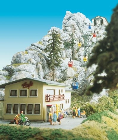 6281 Kabine rot mit Figur