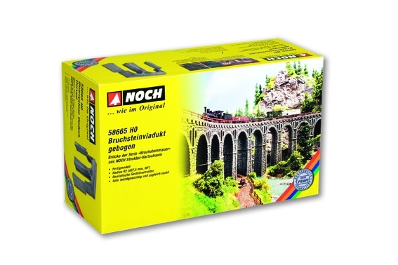 58665 Bruchsteinviadukt gebogen