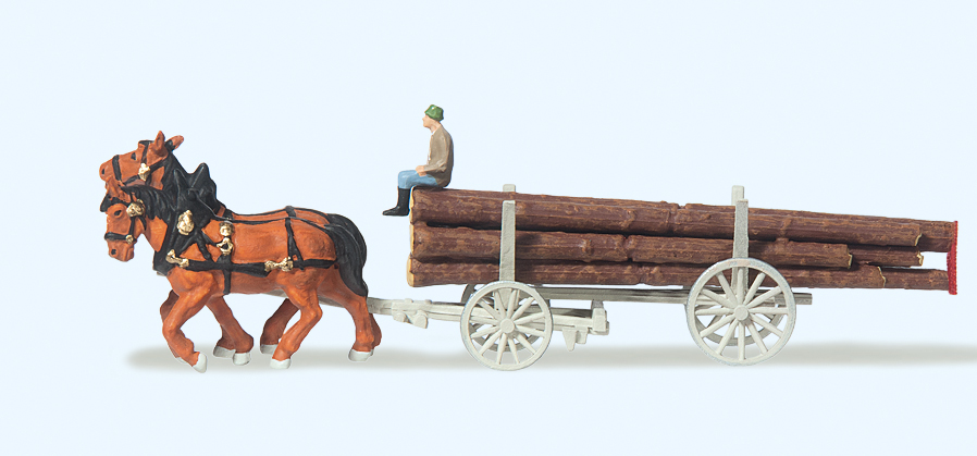Preiser 79477 Langholzwagen