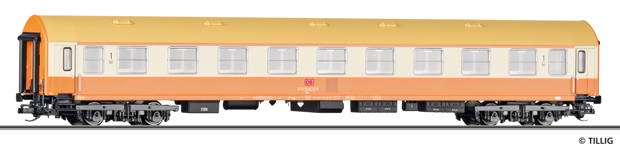 16420 Reisezugwagen 1. Klasse A 506.1 der DB