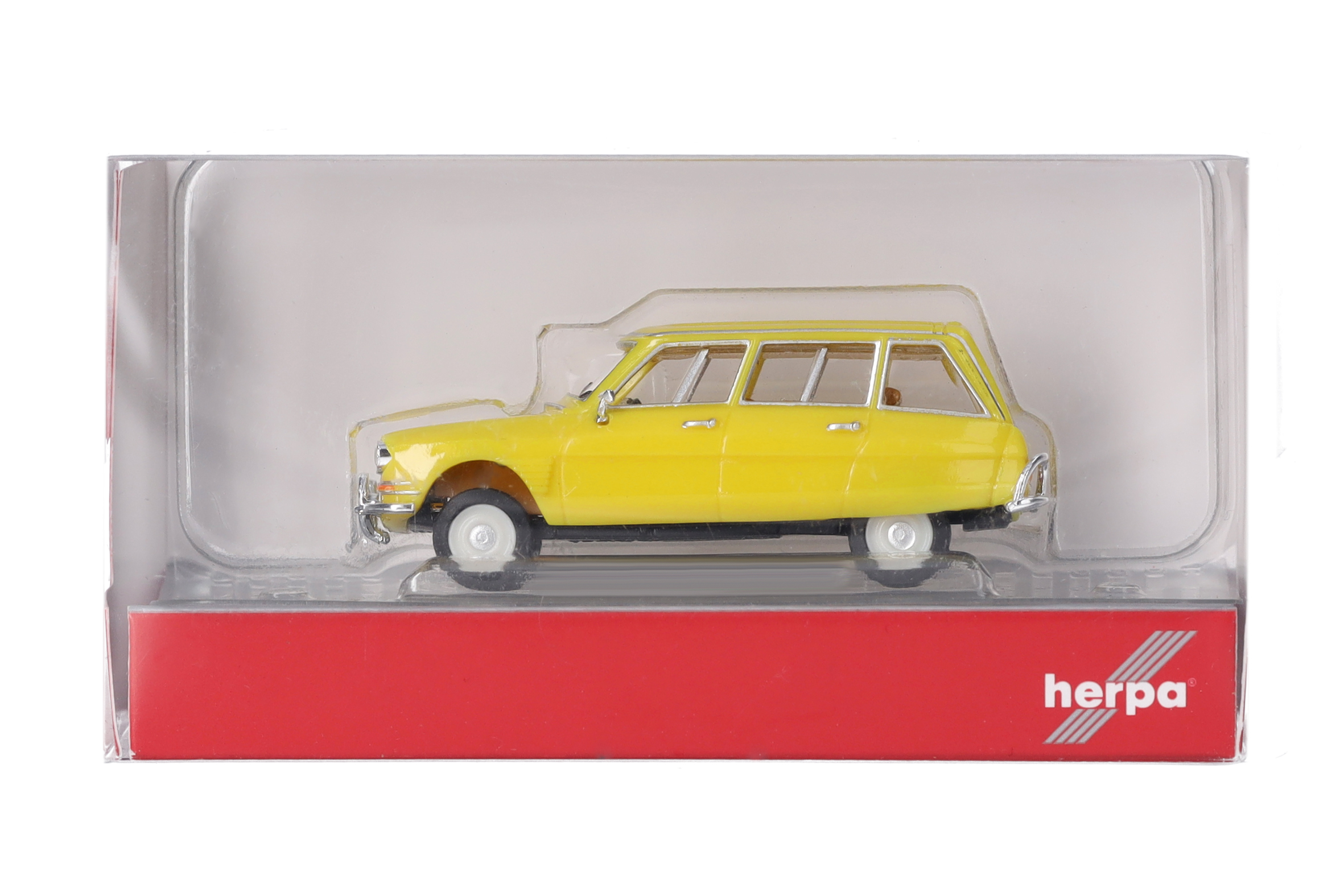Herpa 027328-005 Citroen AMI 6 Break zinkgelb
