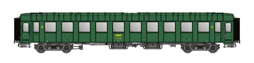 MW40913 SNCF Personenwagen 2.Kl. Ep.4a