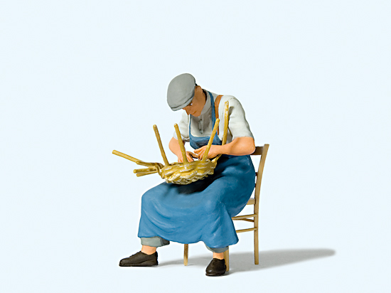 Preiser 45521 Korbmacher