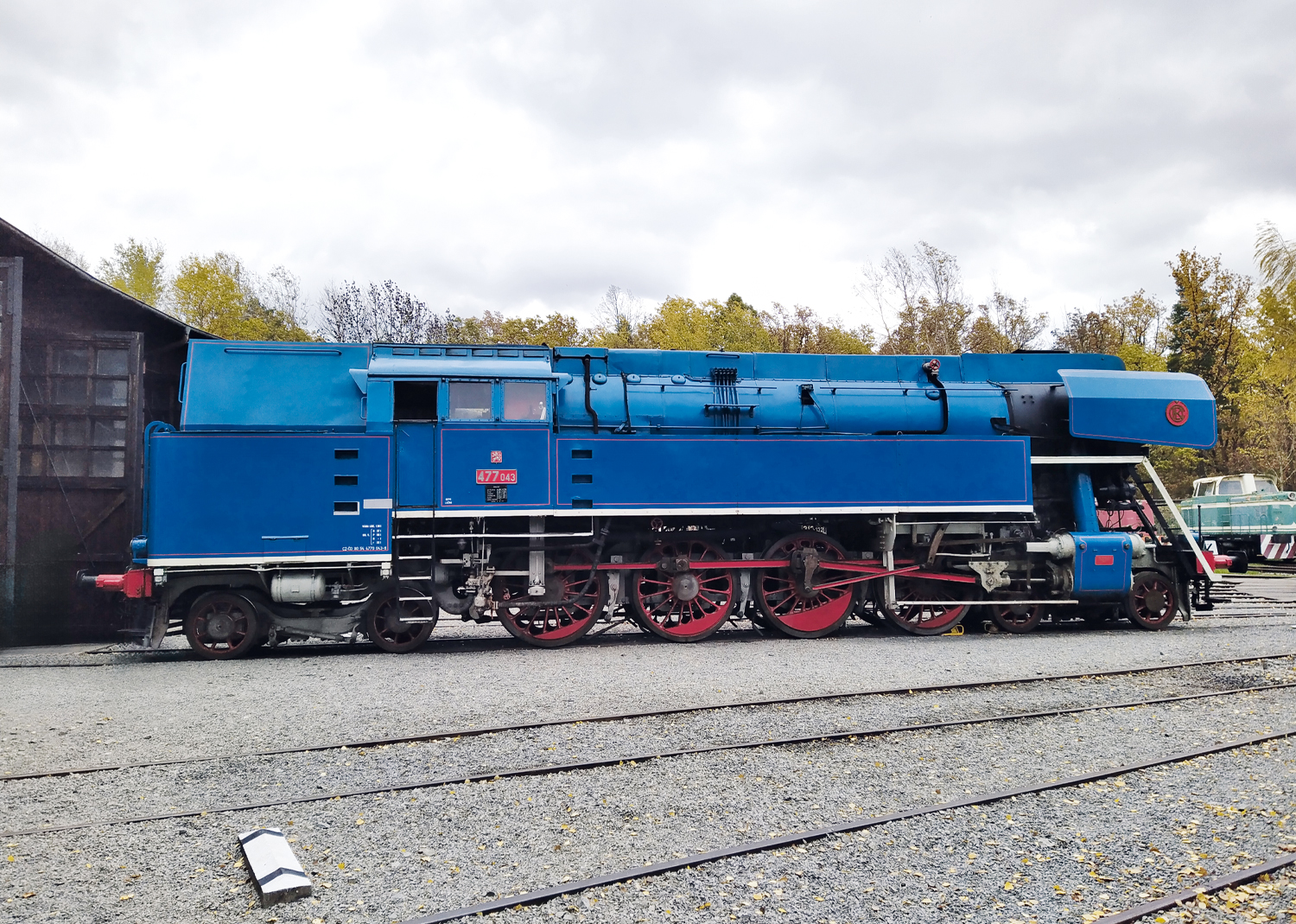 25477 CD Dampflok 477.043 Museumslok Ep.6