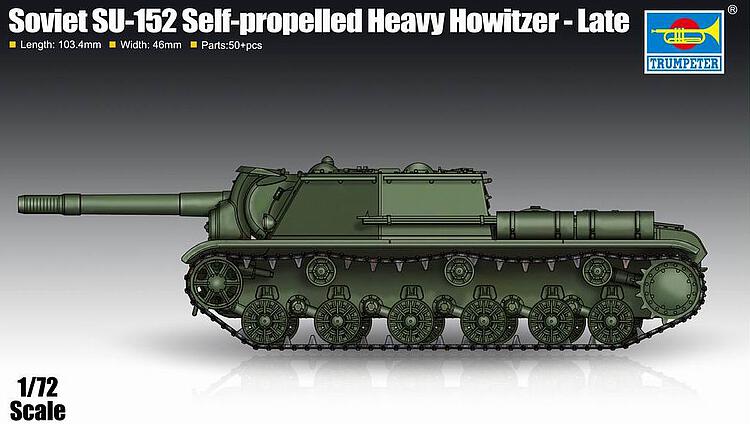 757130 SU-152 Self-propelled Heavy Howitzer