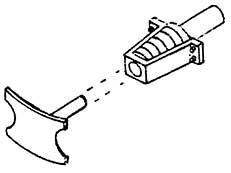 8620 Mittelpufferkuppl.  Mallet 2St