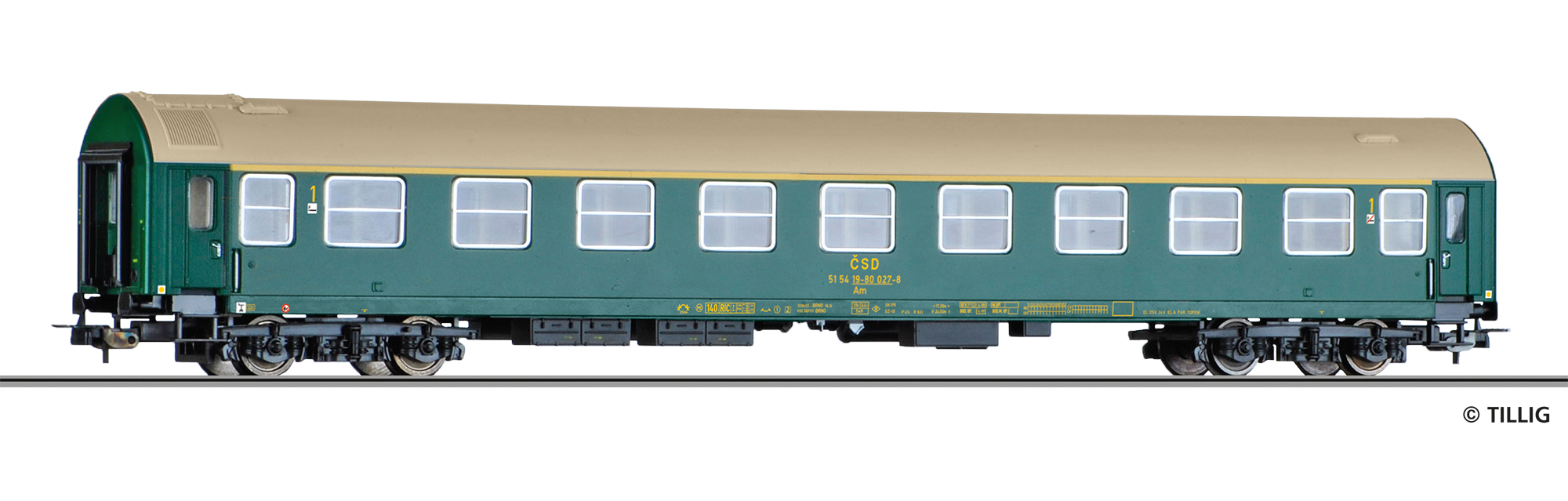 74937 CSD Personenwagen Y Am 1.Kl. Ep.4