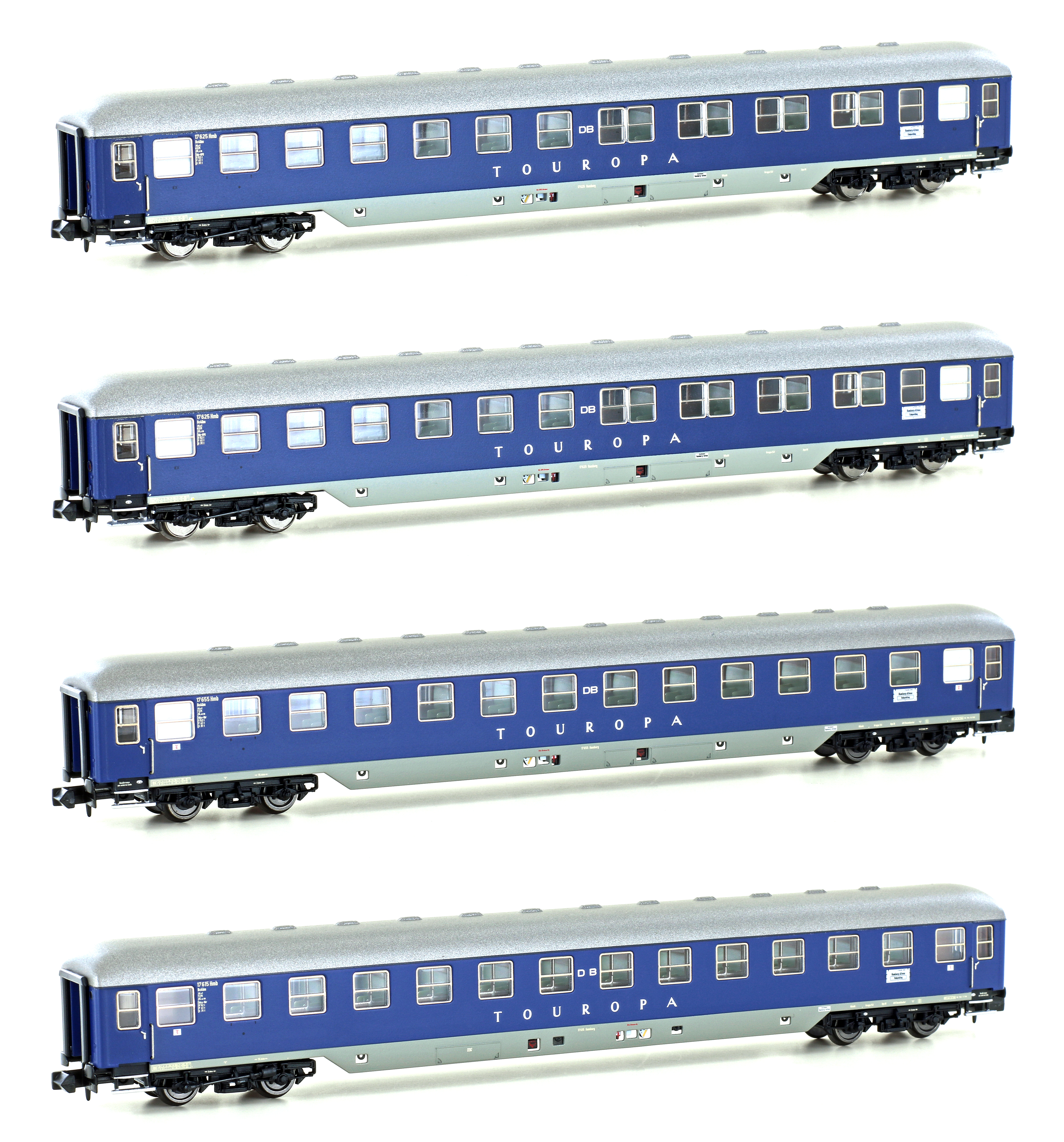 22200 DB Touropa Personenwagen-Set 4-tlg Ep.3