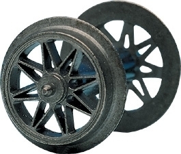 40190 Gleichstrom NEM-Speichenradsatz 11 mm