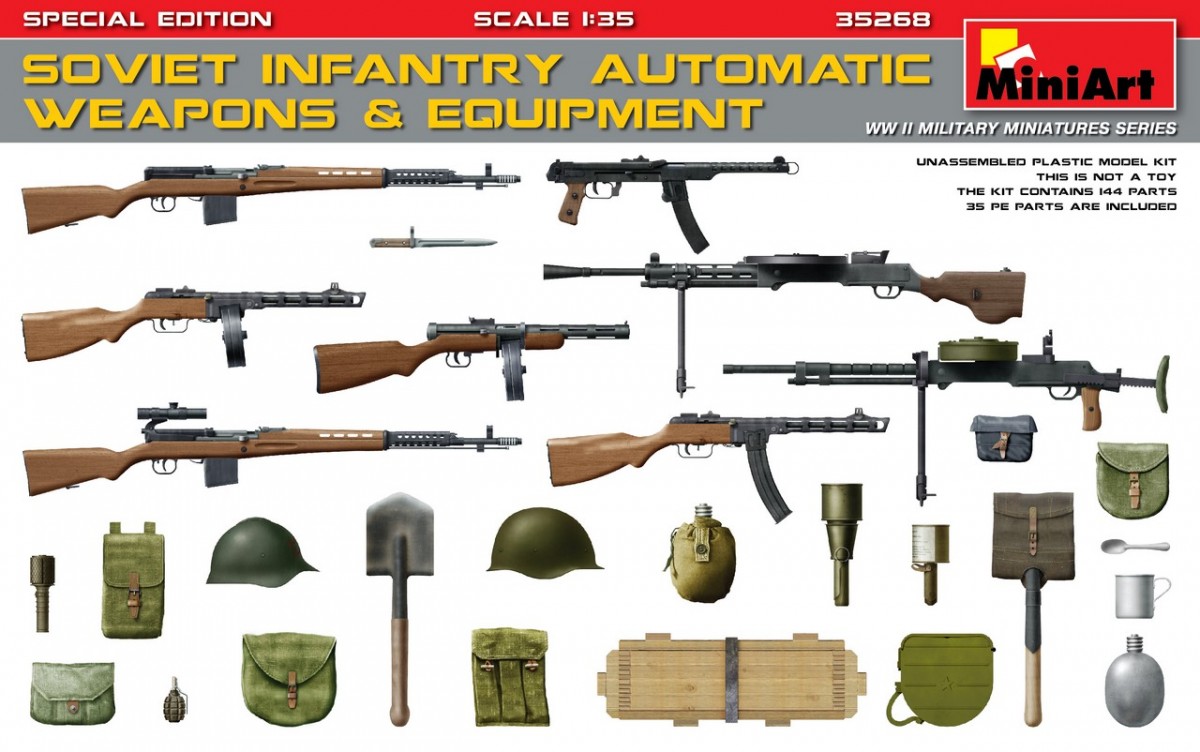 35268 Soviet Infantry Automatic Weapons