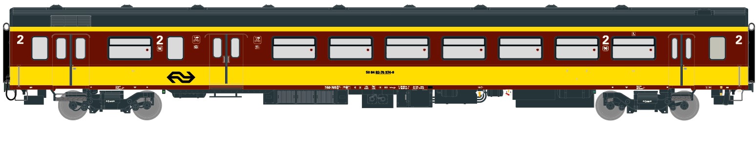 Exact-train 11081 NS Reisezugwagen ICR BKD Ep.4