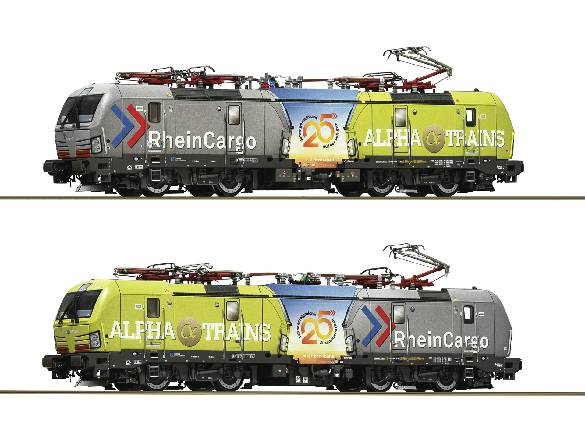 Roco 7510185 AlphaTrains/RheinC. E-Lok 7193 101-1 Ep6