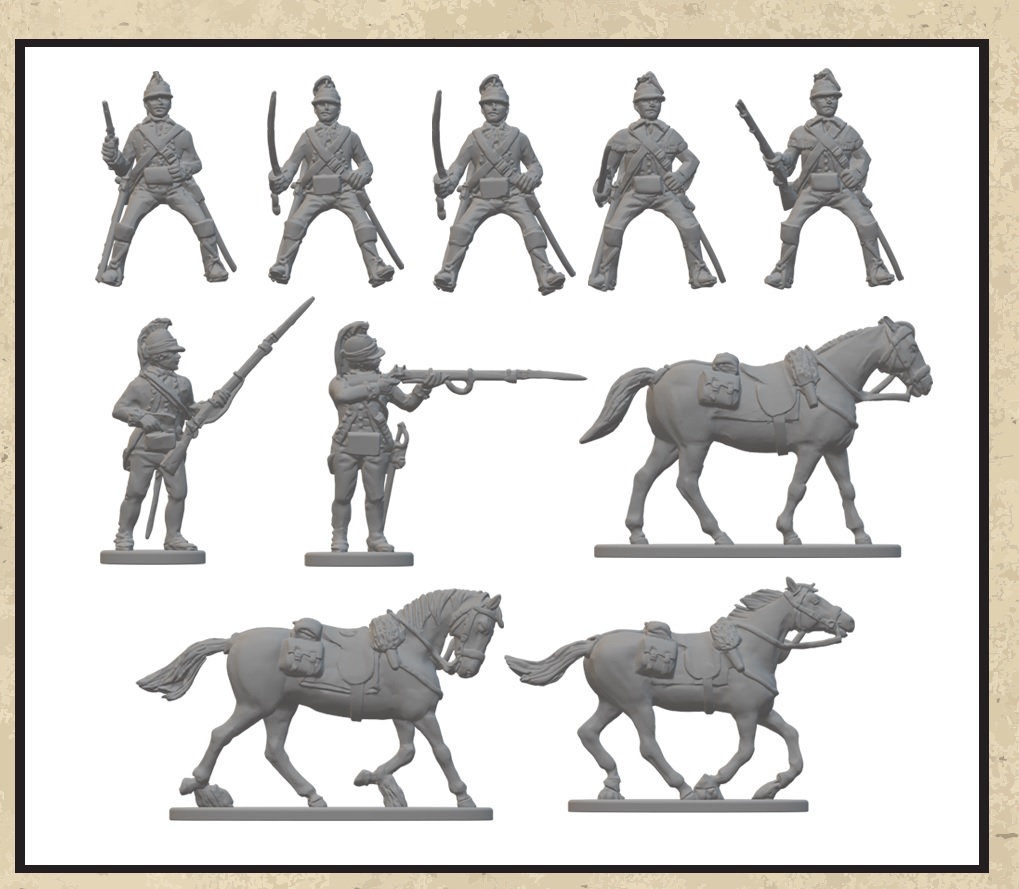 HäT - Hat Toy Soldiers 8346 Amerikanische Kavallerie