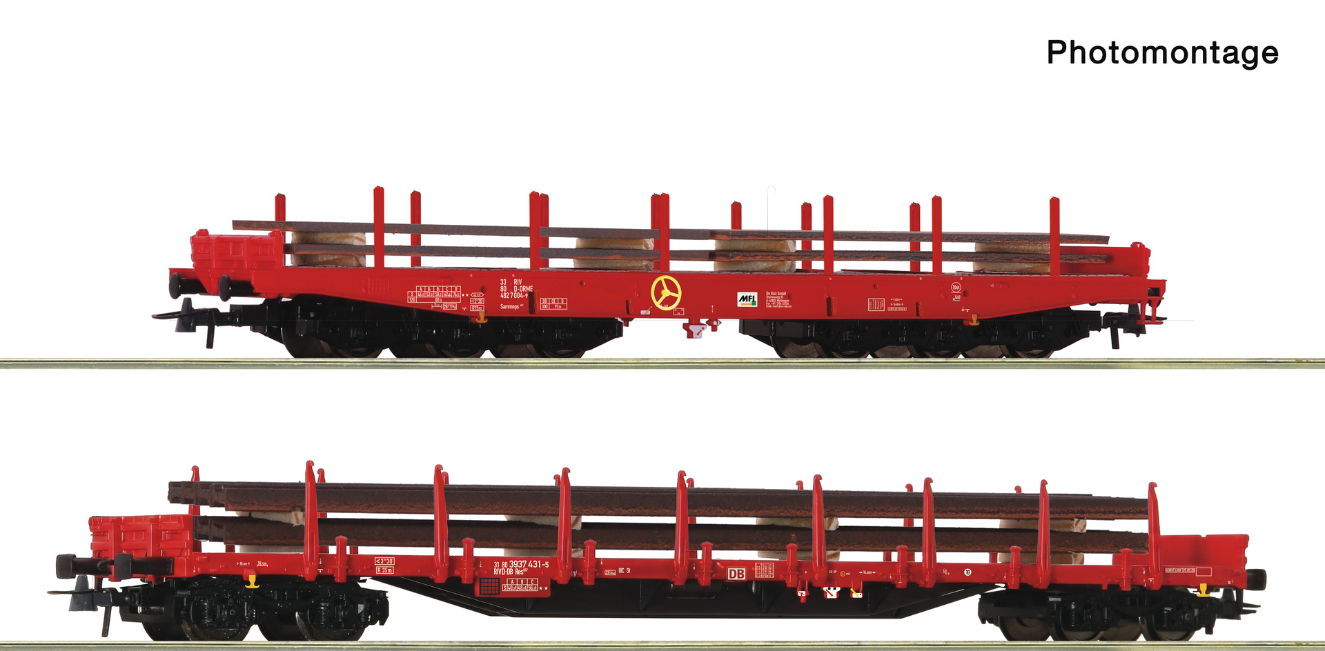 6600352 DB AG/OnRail Stahlzug-Set 2-tlg. Ep.6
