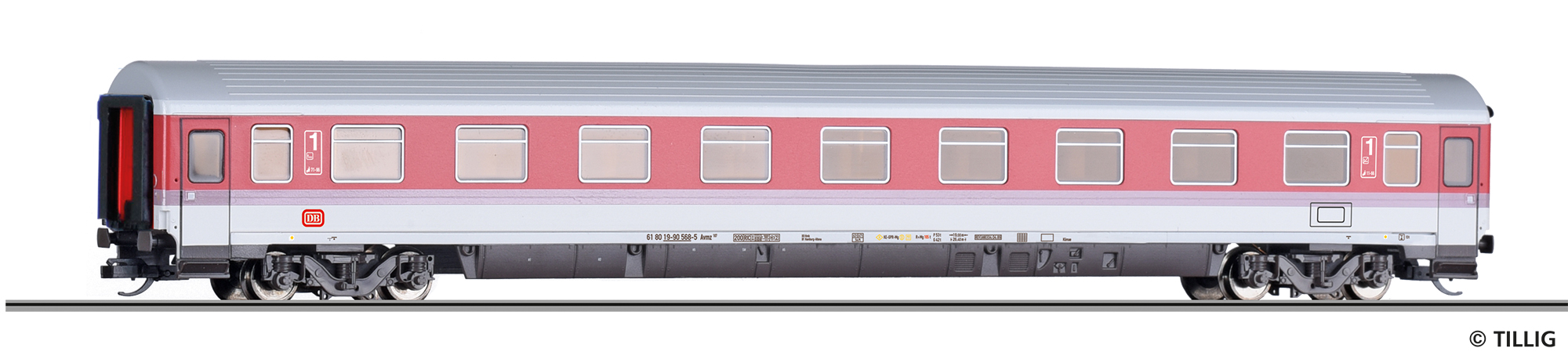 16282 DB IC Reisezugwagen 1.Kl. Avmz 107 Ep.4