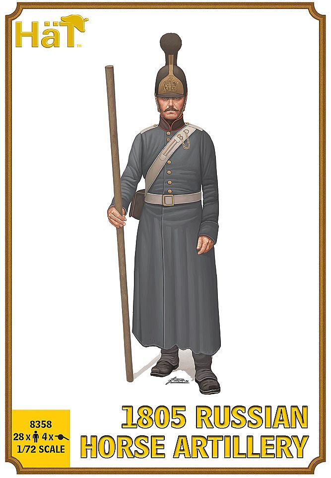 8358 Russische berittene Artillerie, 1805