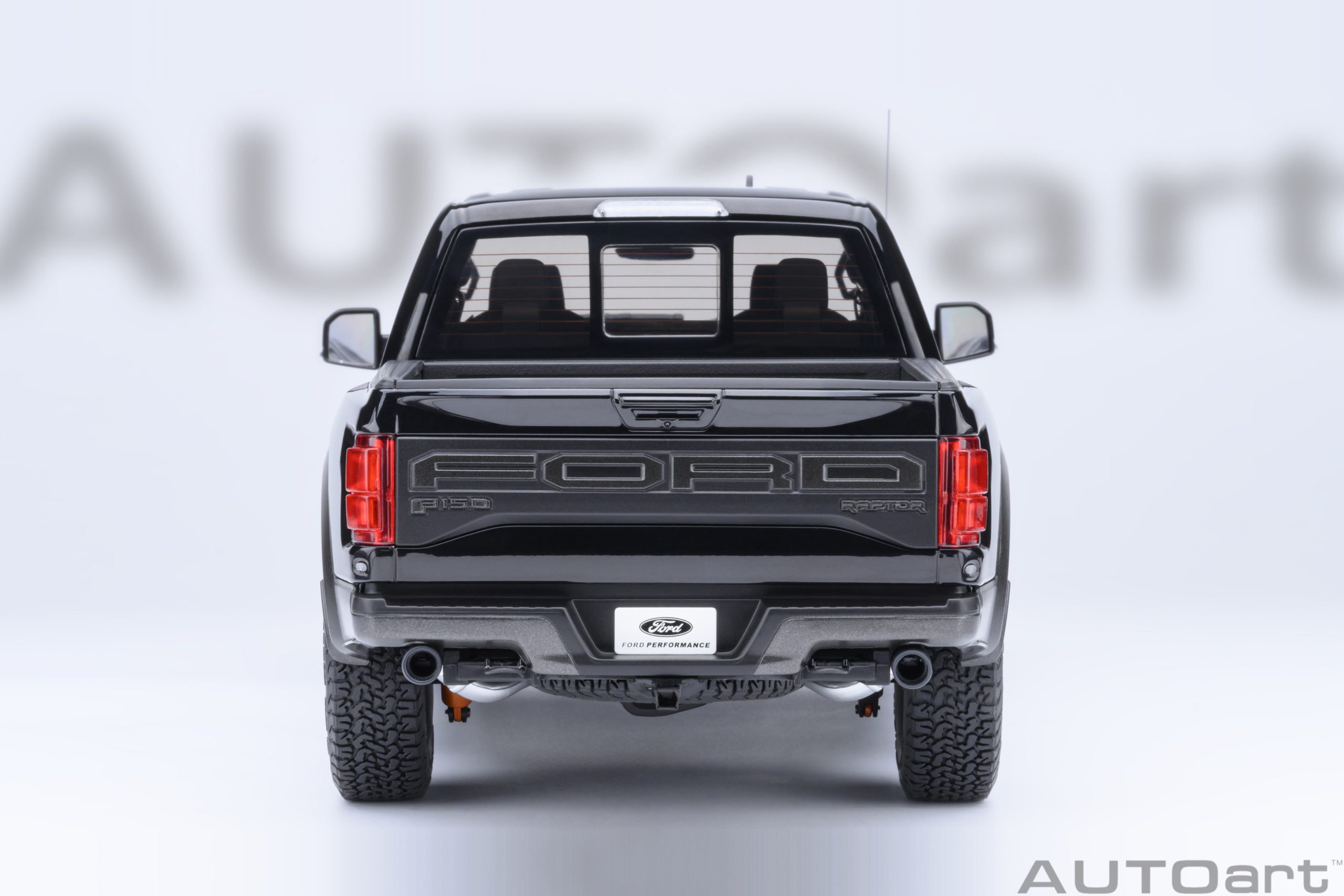 AUTOart 72947 Ford F-150 Raptor Supercrew 2017 schwarz