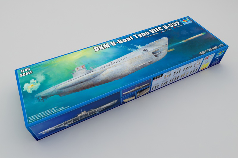 Trumpeter 756801 DKM U-Boat Type VIIC U-552 06801