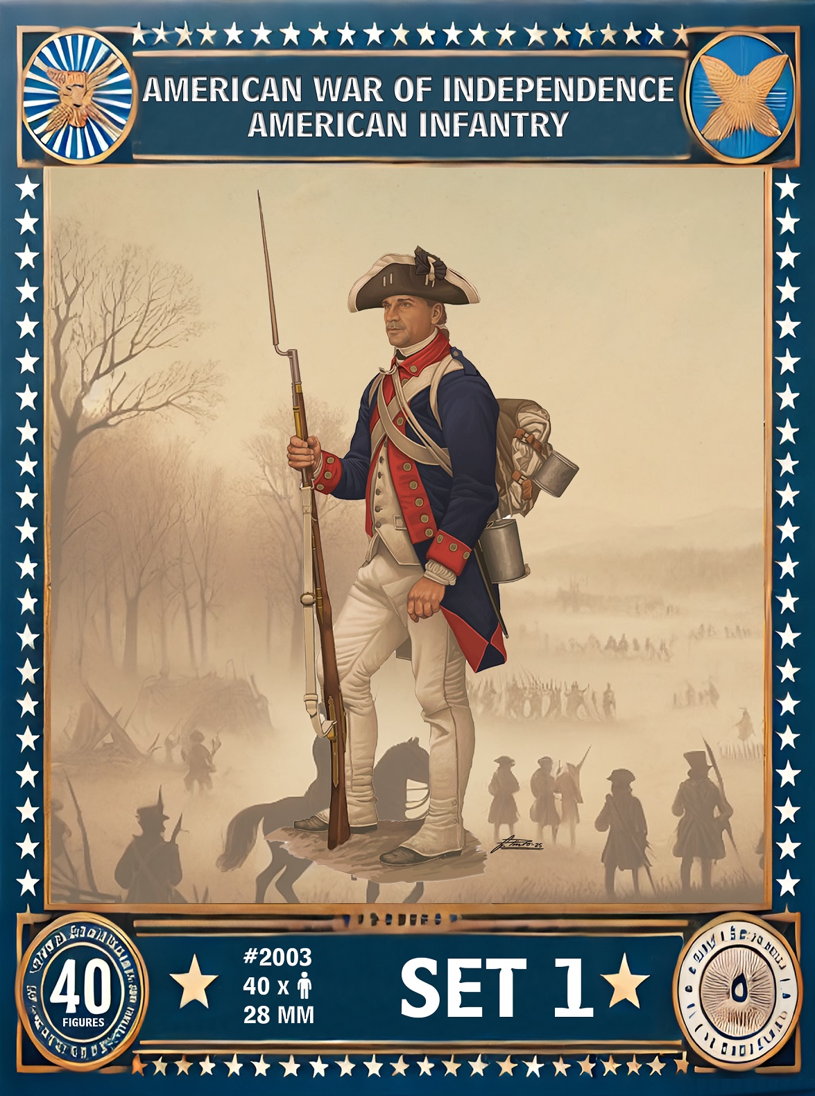 2003 Amerikanische Infanterie Set 1