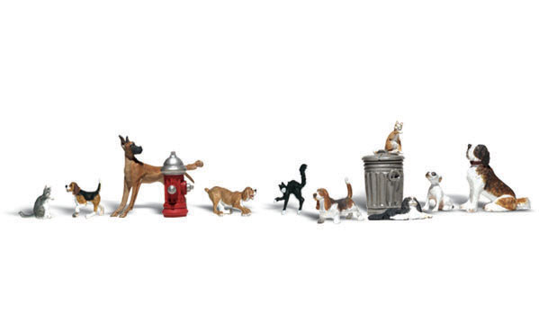 WA1841 HO Dogs & Cats