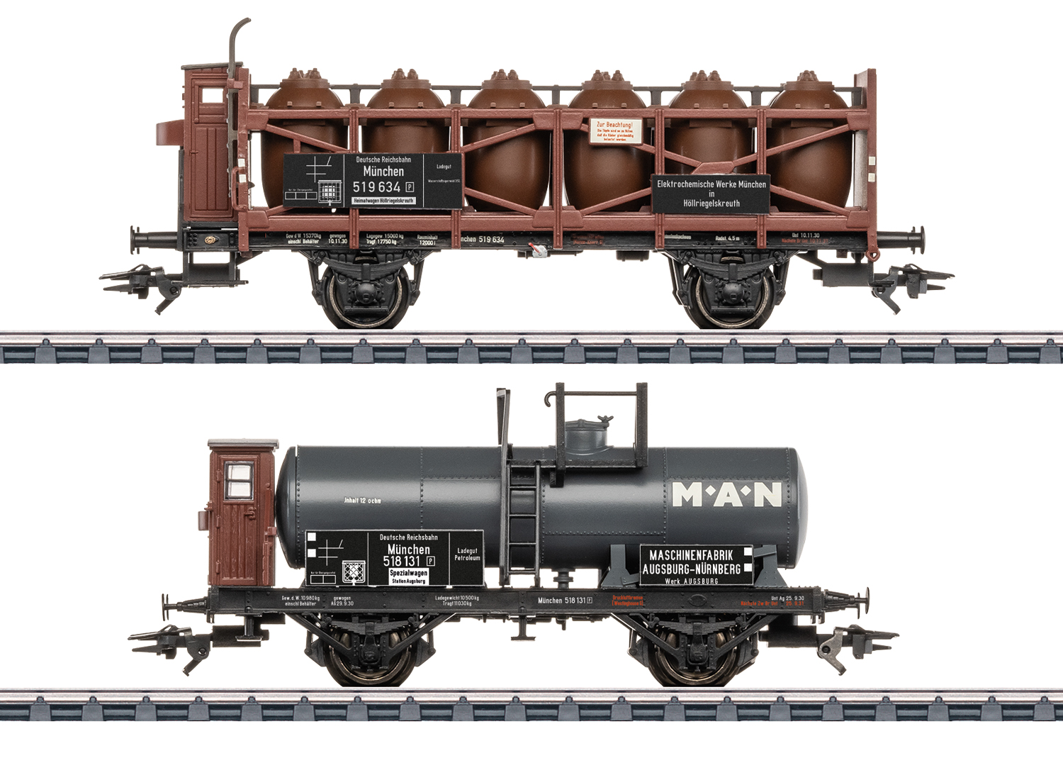 Märklin 46570 Güterwagen-Set zur BR 56.34-35 Ep.2