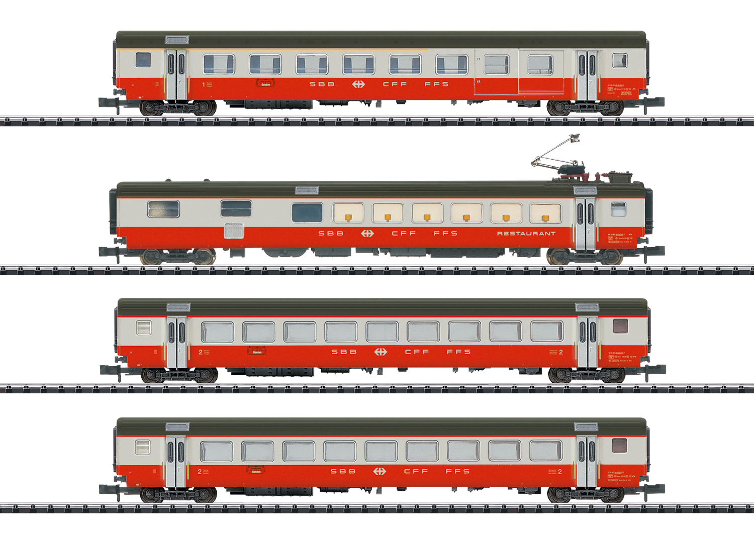 18720 SBB Wagen-Set Swiss Express 1 Ep.4