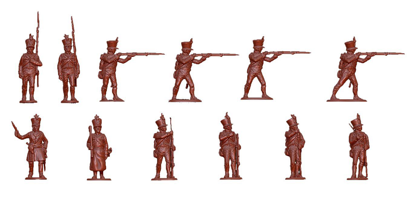 HäT - Hat Toy Soldiers 8165 Österreichische Feuer-Linie