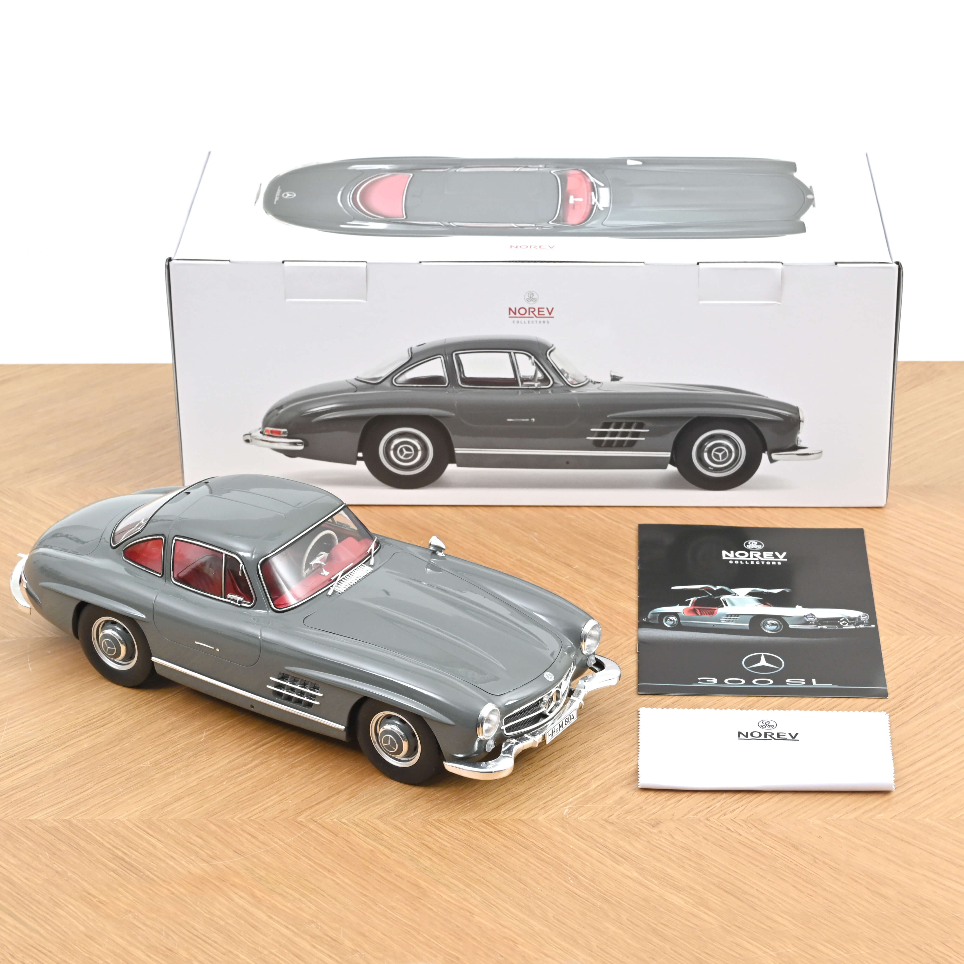 Norev 123852 MB 300 SL Coupe graphite grau (1954)