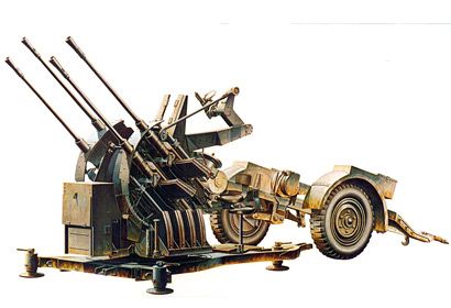 Tamiya 35091 Dt. 20mm Flakvierling 38 SDAH 52