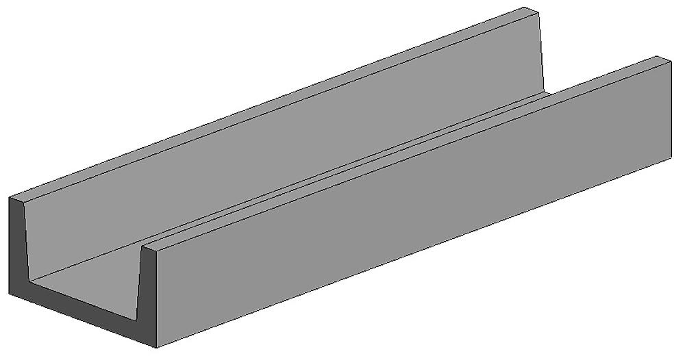 500261 U-Profil, 350x1,5x0,94 mm