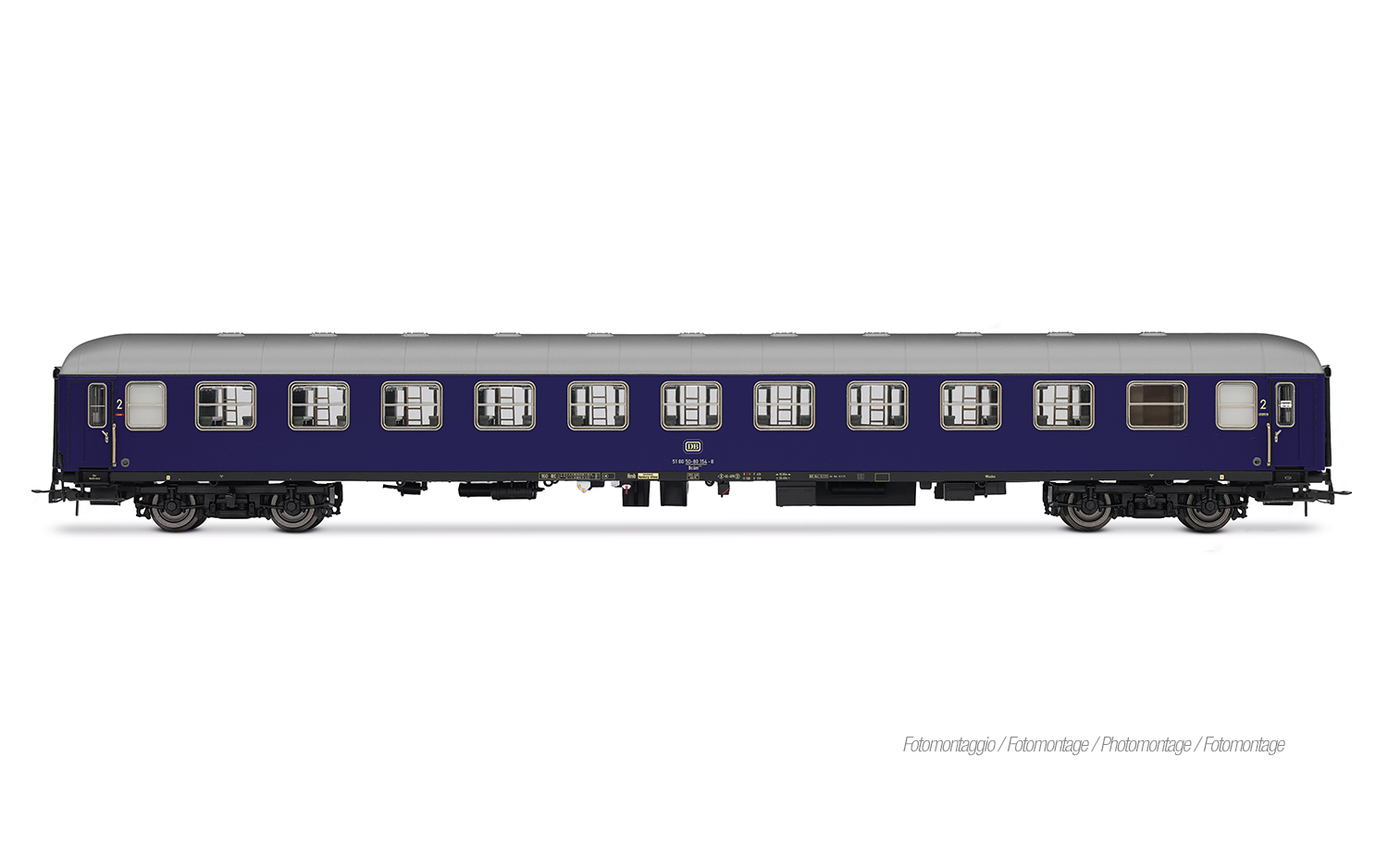 HR4415 DB Liegewagen Bcm243 blau Set 2tlg. Ep.4