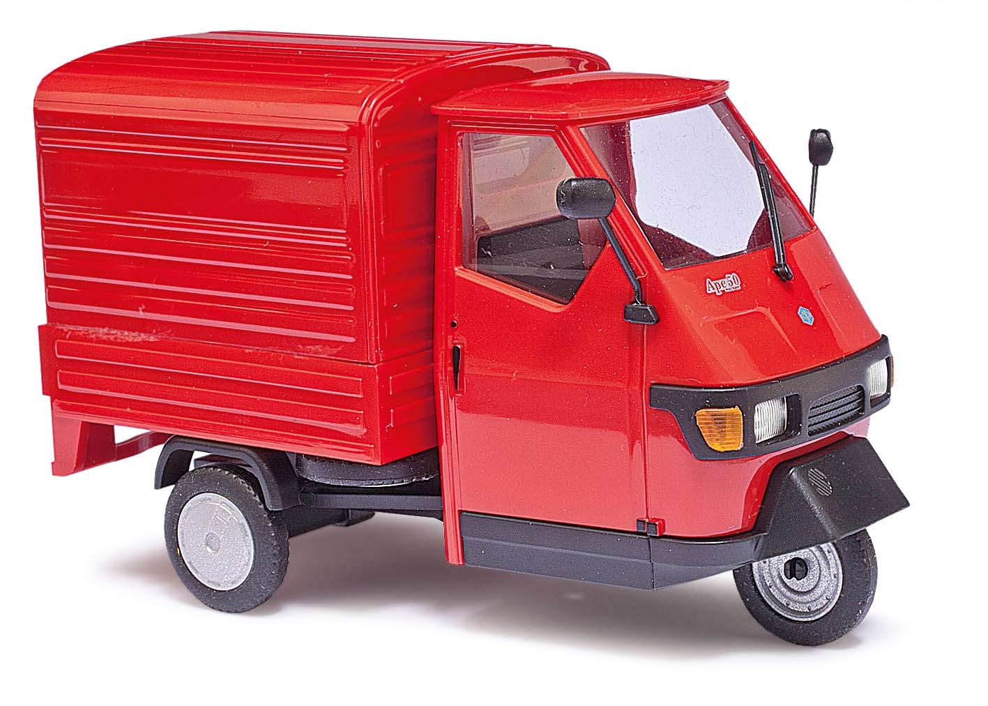 60052 Piaggio Ape50 Kastenaufbau rot