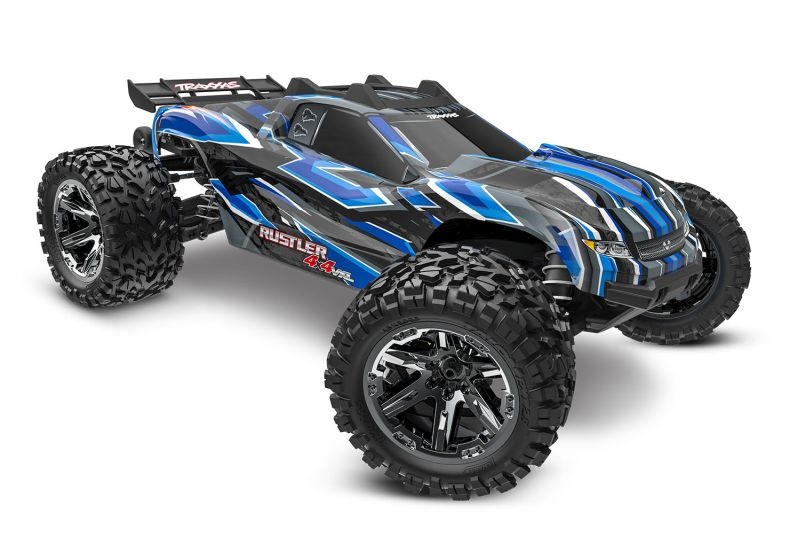 TRX67376-4-BLUE Rustler 4x4 VXL HD blau 1/10 Stadium-Tr
