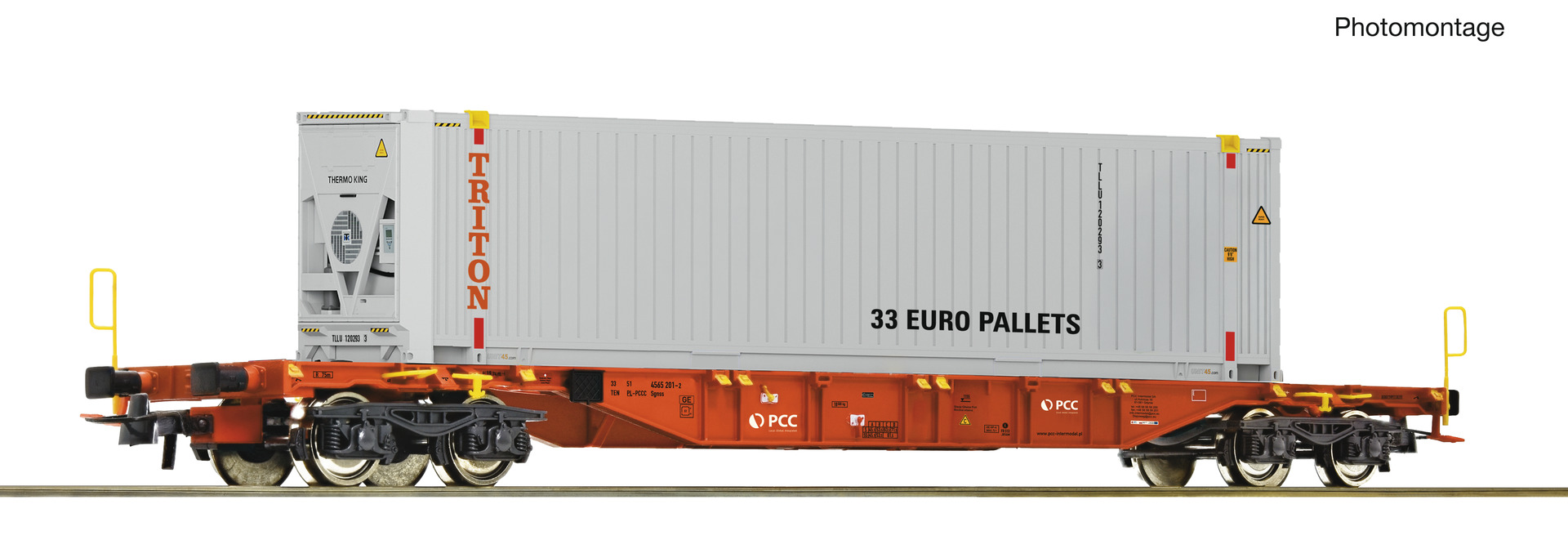 6600356 PCC Rail Containertragwagen Sgns Ep.6