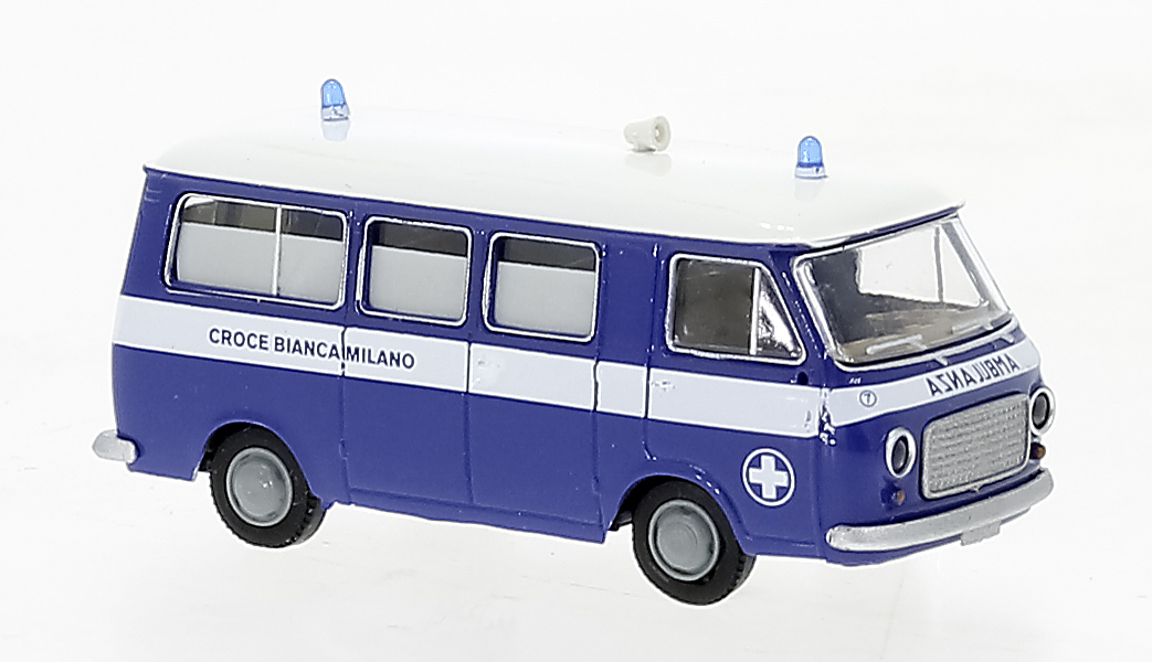 34418 Fiat 238 Kasten di Croce bianco Milano