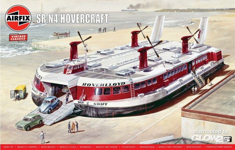 A09171V SR.N4 Hovercraft in 1:144