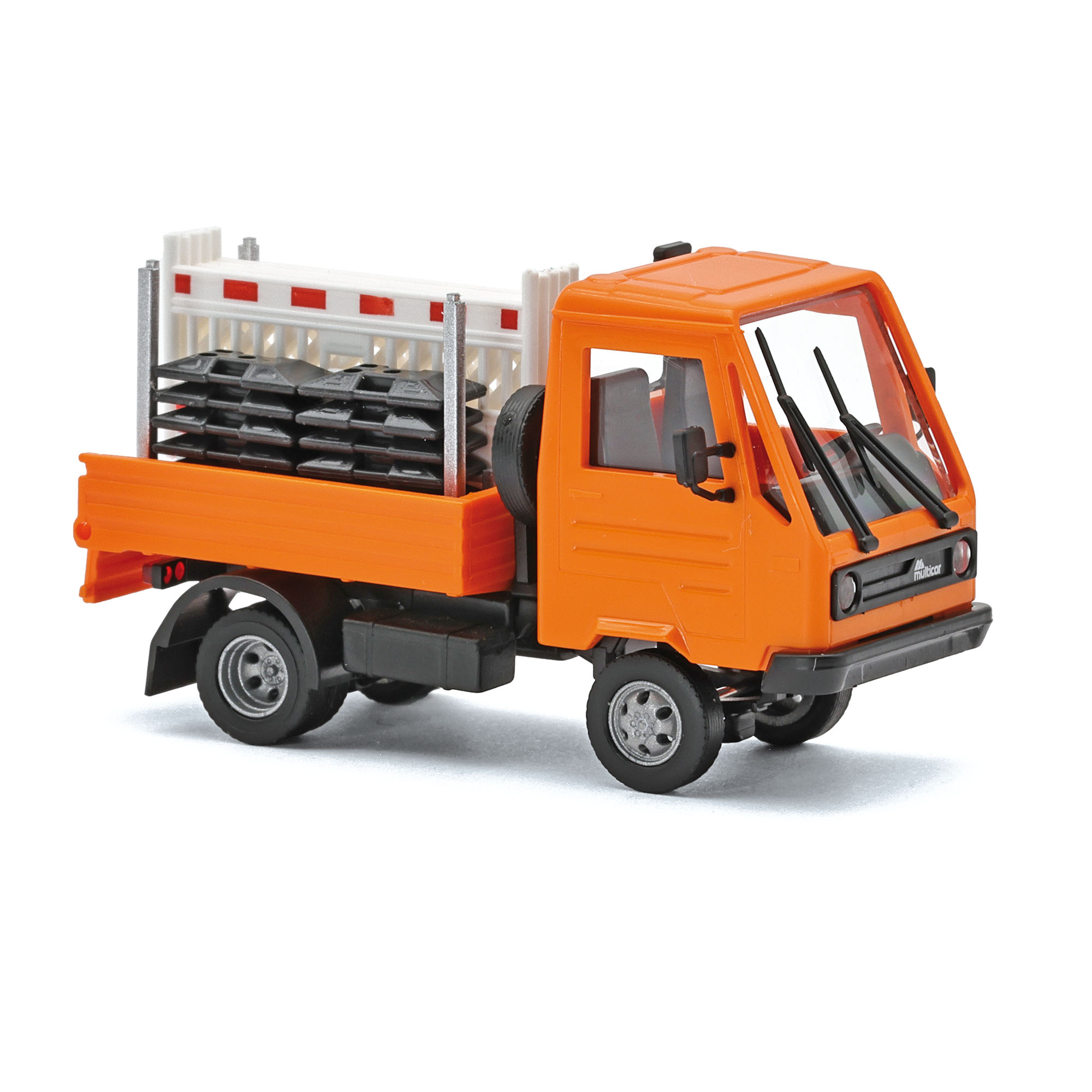 42254 Multicar M26 Pritsche m. Schrankenzäune