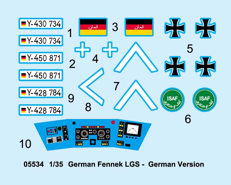Trumpeter 755534 German Fennek LGS-German Version